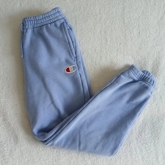 Champion Blue Sweatpants Joggers for women size L - Picture 1 of 13